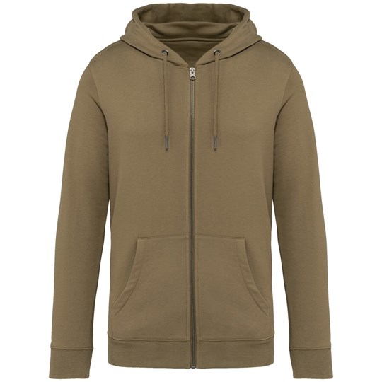 Sweat-shirt écoresponsable zippé à capuche unisexe